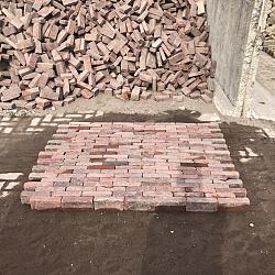 V18, Oude Gebakken Klinkers, Waalformaat, Rood-Genuanceerd