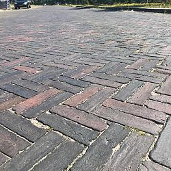 SBV14, Oude Gebakken Klinkers, Dikformaat, Paars-Antraciet