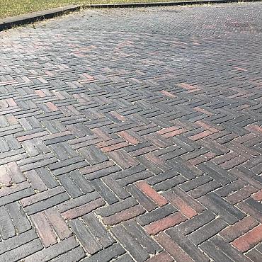 SBV14, Oude Gebakken Klinkers, Dikformaat, Paars-Antraciet