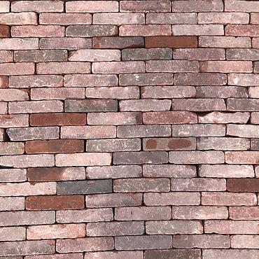V18, Oude Gebakken Klinkers, Waalformaat, Rood-Genuanceerd