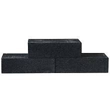 GeoColor Stapelblok 60x15x15 cm Solid Black