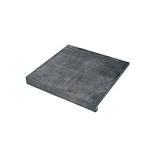 Solido Ceramica 30MM randtegel Cemento Black 60x60x3/7 cm.