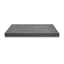 ArtiStone tegel zonder facet, gewapend  80x40x5 Antraciet