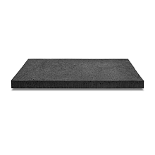 ArtiStone tegel zonder facet, gewapend  80x40x5 Carbon