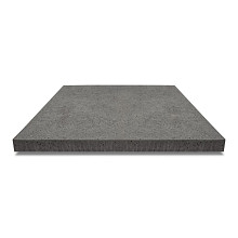 ArtiStone tegel zonder facet, gewapend  80x80x5 Antraciet