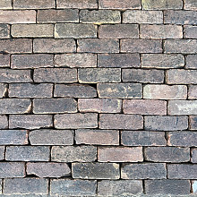 V45, Oude Gebakken Klinkers, Dikformaat, Rood-Bruin
