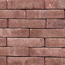 Ca. 10m² , Gebakken Klinkers, Waalformaat, Rood-Bruin, P042